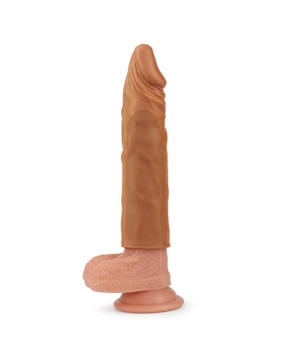Wossi Pleasure Extender 5 cm Dolgulu Premium Melez Silikon Penis Kılıfı
