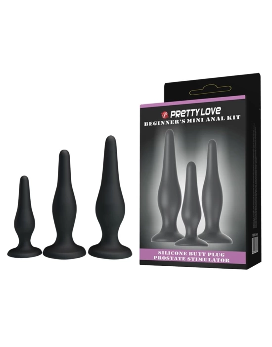 Pretty Love Anal Plug Alıştırma Seti