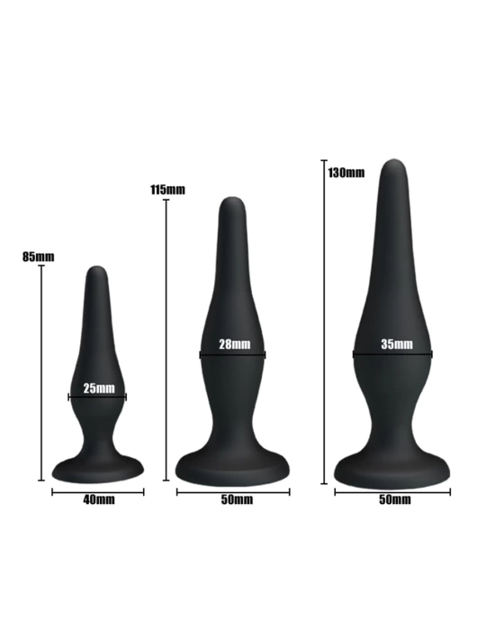 Pretty Love Anal Plug Alıştırma Seti