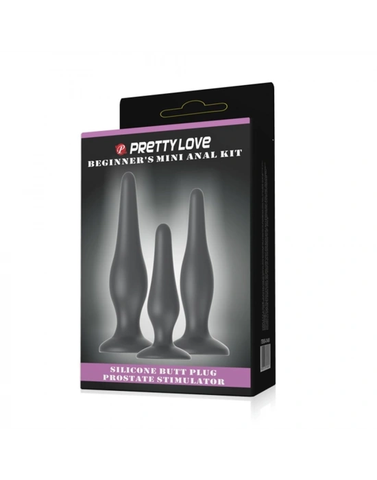 Pretty Love Anal Plug Alıştırma Seti