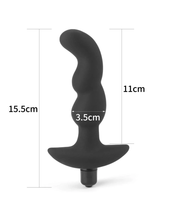 Wossi Prostat ve Testis Uyarıcılı Titreşimli Anal Vibratör Anal Plug