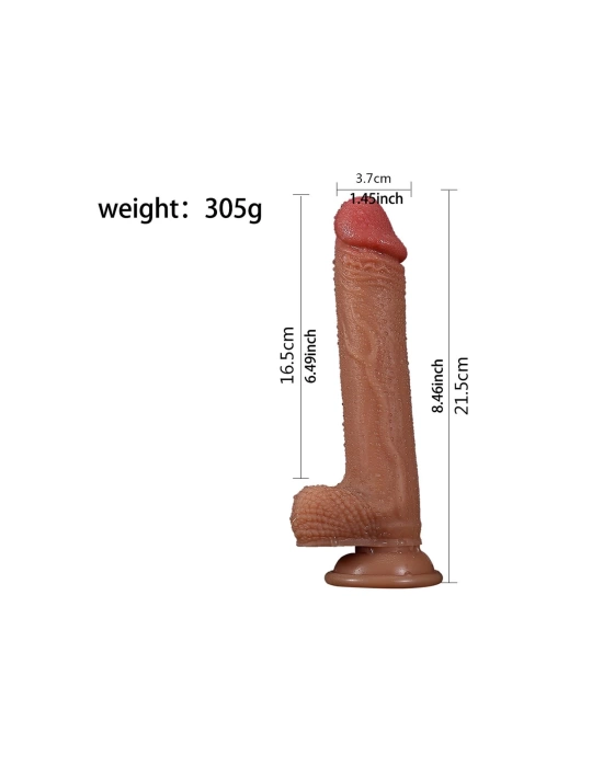 Wossi Realistik Dildo Esmer 21,5 cm