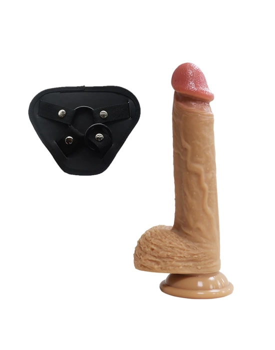 Wossi Realistik Dildo - Esmer 24,5 cm
