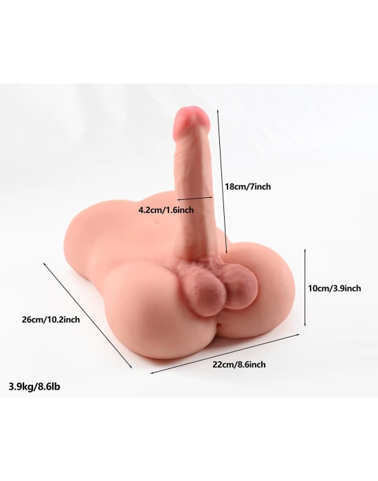 Wossi Realistik Dildo Kalça 3.5 kg