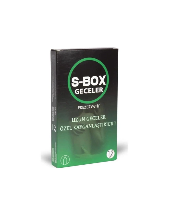 Wossi S-Box Geceler Özel Kayganlaştırıcılı Prezervatif