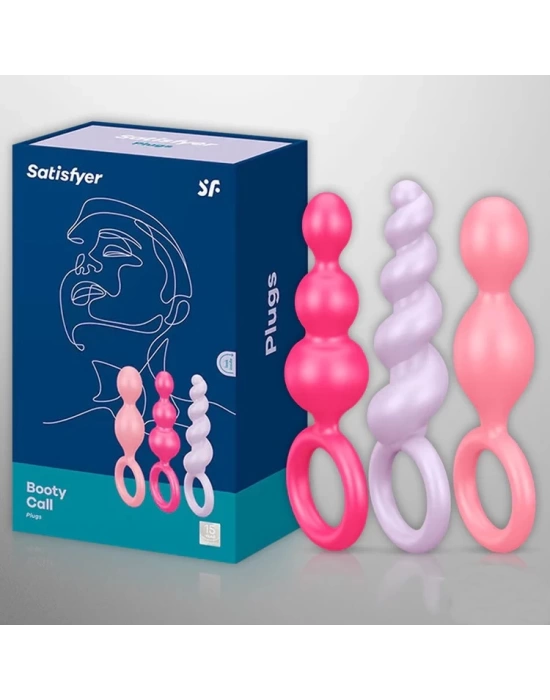 Satisfyer Booty Call (set of 3) Anal Plug Seti