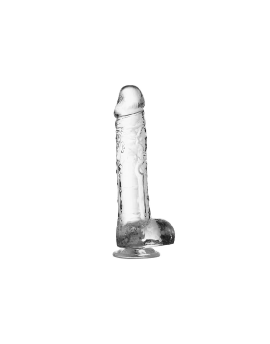 Wossi Şeffaf Realistik Dildo 23 cm