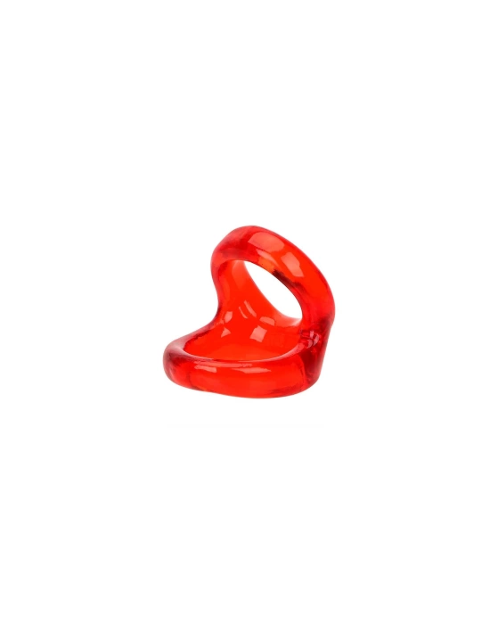 Silikon Penis ve Testis Halkası Kırmızı
