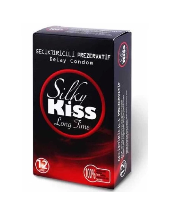 Silky Kiss Long Time Prezervatif