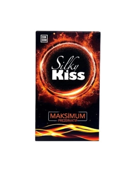 Silky Kiss Maximum Tırtıklı ve Benekli Prezervatif