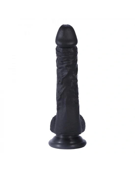 Siyah Realistik Dildo - 22 Cm