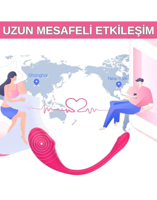 Wossi Telefon Kontrollü Yumurta Vibratör