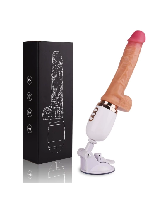 Uzaktan Kumandalı Hareketli Dildo Vibratör