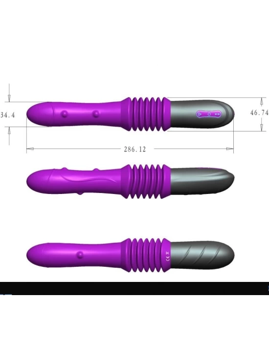 Uzaktan Kumandalı Hareketli Dildo Vibratör