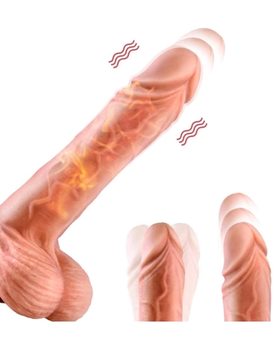 Uzaktan Kumandalı Hareketli Dildo Vibratör