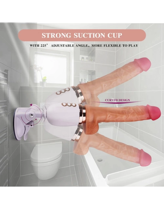 Uzaktan Kumandalı Hareketli Dildo Vibratör