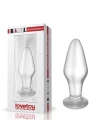 10 cm Pürüzsüz Cam Anal Tıkaç