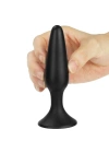 11,5 cm Vantuzlu Silikon Anal Plug