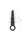 Wossi 13,2 cm Vantuzlu Halkalı Anal Alıştırıcı Tıkaç