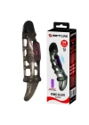 Wossi 14 cm Titreşimli Şeffaf Penis Kılıfı