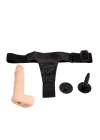 15 cm Belden Bağlamalı İçi Dolu Strapon Penis