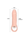 Wossi 15 cm Yumuşak Silikon Penis Kılıfı