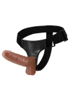 16 cm Yeni Nesil Belden Bağlamalı İçi Dolu Titreşimli Strapon Penis