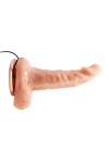 17 cm Gerçekçi Titreşimli Dildo Vibratör Penis