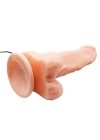 17 cm Gerçekçi Titreşimli Dildo Vibratör Penis