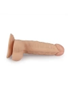 Wossi 17 cm Realistik Vantuzlu Anal Vajinal Dildo Penis