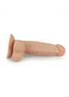 17 cm Realistik Vantuzlu Belden Bağlamalı Anal Vajinal Dildo Penis