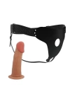 17,5 cm Belden Bağlamalı İçi Boş 5 cm Dolgulu Strapon Penis – Stark