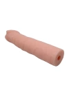 19 cm Belden Bağlamalı İçi Dolu Strapon Penis
