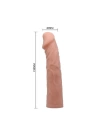 Wossi 19 cm Belden Bağlamalı İçi Dolu Strapon Penis