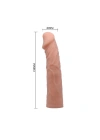 19 cm Belden Bağlamalı İçi Dolu Strapon Penis