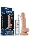 19 cm Realistik Titreşimli Vantuzlu Anal Vajinal Dildo Penis