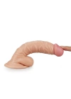 Wossi 19 cm Realistik Vantuzlu Belden Bağlamalı Anal Vajinal Dildo Penis