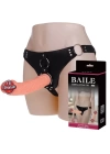 19,8 ve 15 cm Belden Bağlamalı İçi Dolu Çift Strapon Penis