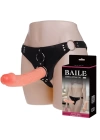 19,8 ve 15 cm Belden Bağlamalı İçi Dolu Çift Strapon Penis