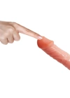 19,8 ve 15 cm Belden Bağlamalı İçi Dolu Çift Strapon Penis