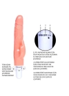 20 cm Klitoris Uyarıcılı Titreşimli Vibratör Dildo Penis