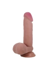 Wossi 20,5 cm Çift Katmanlı Gerçekçi Dildo Penis