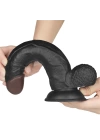 Wossi 21.5 cm Belden Bağlamalı İçi Dolu Zenci Strapon