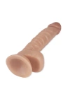 21.5 cm Realistik Titreşimli Vantuzlu Belden Bağlamalı Anal Vajinal Dildo Penis
