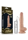21.5 cm Realistik Titreşimli Vantuzlu Belden Bağlamalı Anal Vajinal Dildo Penis