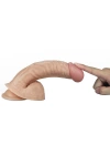 Wossi 21.5 cm Realistik Vantuzlu Anal Vajinal Dildo Penis