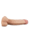 Wossi 21.5 cm Realistik Vantuzlu Belden Bağlamalı Anal Vajinal Dildo Penis