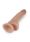 Wossi 21.5 cm Realistik Vantuzlu Belden Bağlamalı Anal Vajinal Dildo Penis
