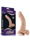 Wossi 21.5 cm Realistik Vantuzlu Belden Bağlamalı Anal Vajinal Dildo Penis
