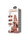 Wossi 21,8 cm Kıkırdak Yapılı Çift Katmanlı Gerçekçi Melez Dildo Penis